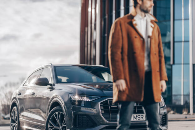 Audi Q8 advertising campaign lifestyle photography