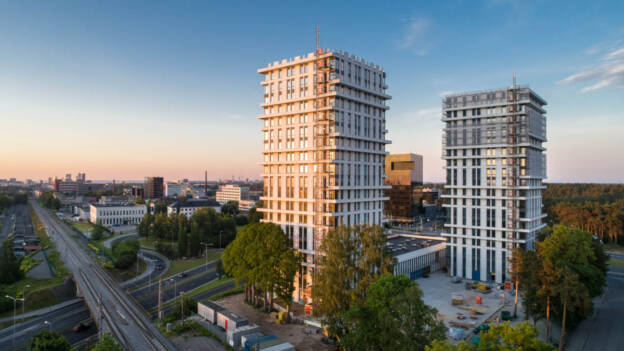 cramo, kinnisvarafoto, referentsfoto, järve tornid, droonifoto, tallinn