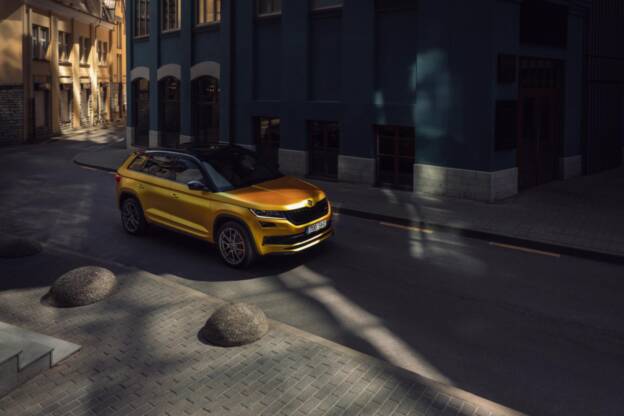 Skoda Kodiaq advertising campaign photography by Sergei Zjuganov