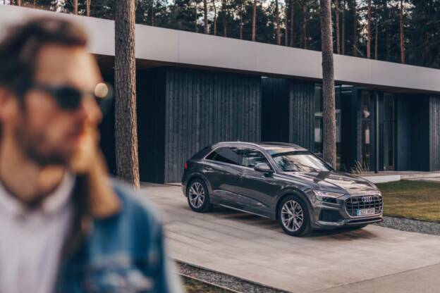 Audi Q8 advertising campaign lifestyle photography